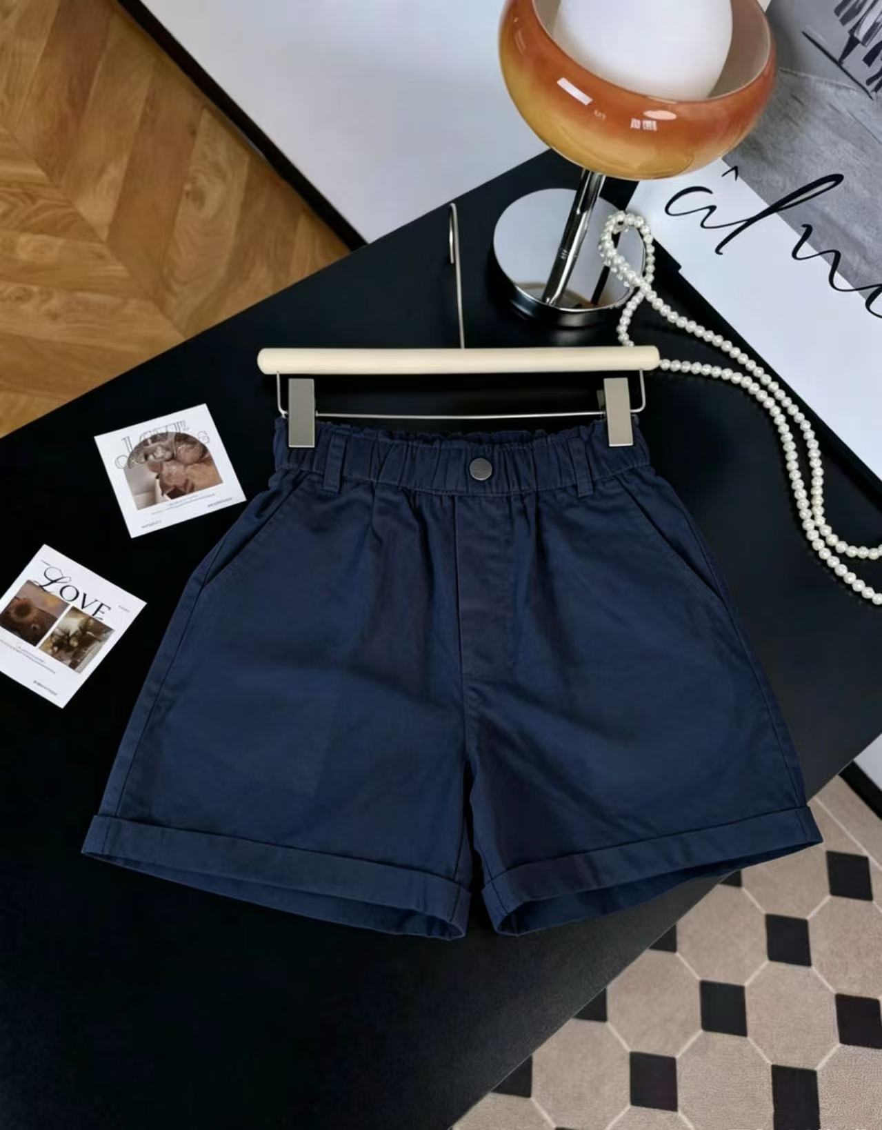 Kids Lyocell Polo Shirt Summer Breathable Short Sleeve Hollow Embroidery Unisex Casual Top 80
