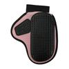 Pet Cleaning Gloves with Pet Grooming Gloves Wrist Strap Double-Sided Shedding Gloves