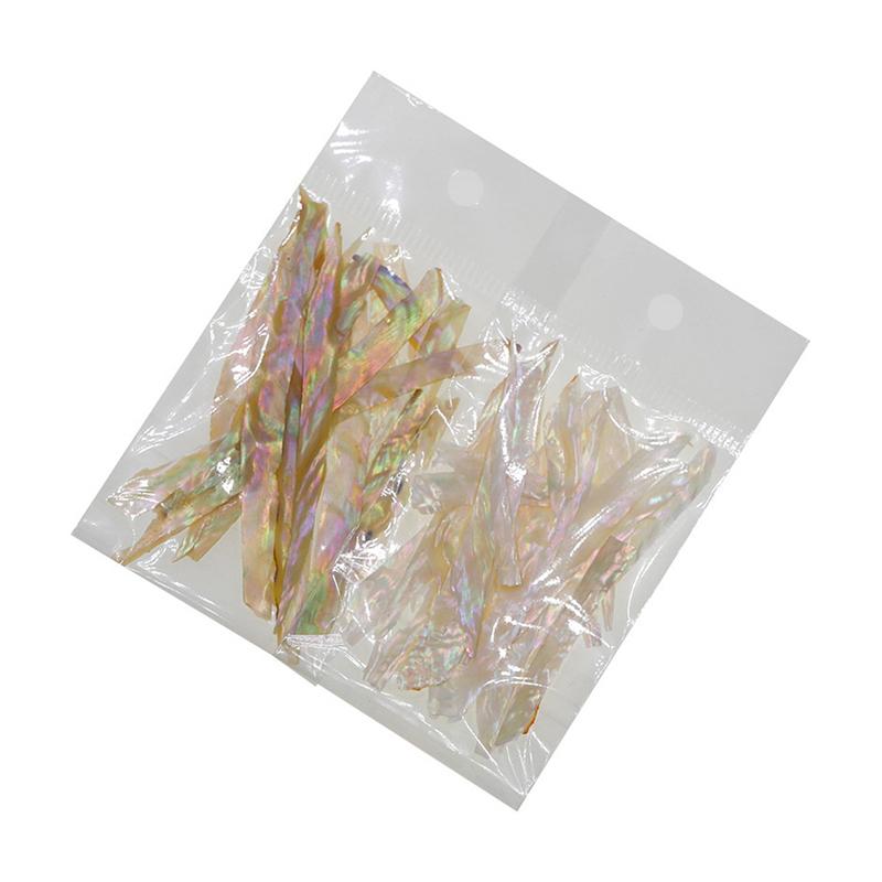 Nägel Abalone Muschel Scheibe Nagelkunst Aufkleber Glitzer Pailletten Fragment 3D Farbverlauf