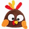 Children Turkey Hat Thanksgiving Kawaii Turkey Hat School Activity Cap Halloween