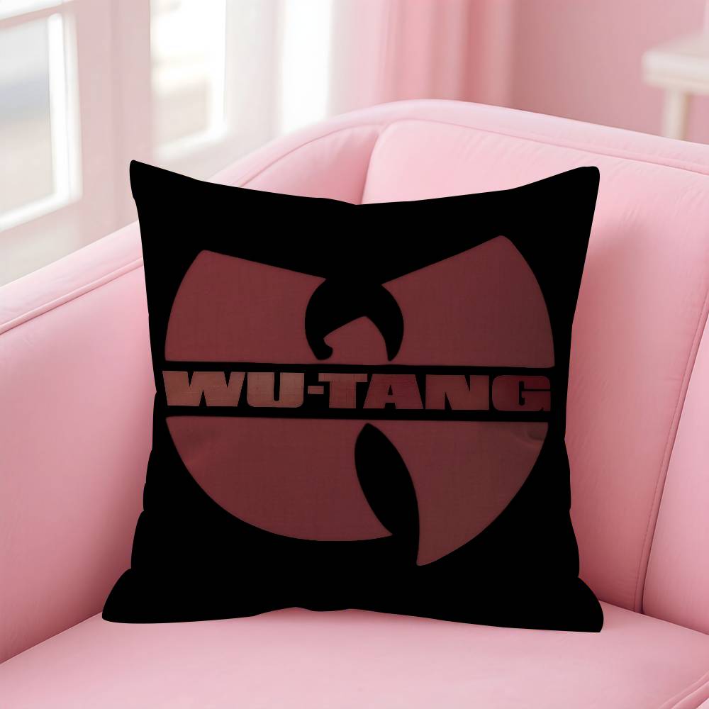 Anime Wu logo TTang Clan Personalized Pillow Cover Kids Bedroom Wild Party Decor Pillowcase kid Birthday shower Gift