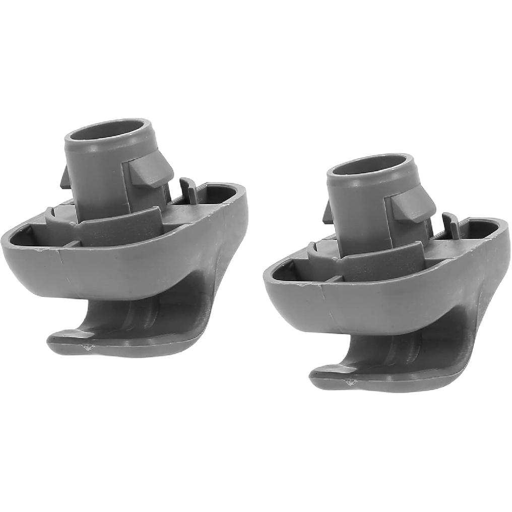 Sun Visor Clip 88217-S04-003ZA for Honda Civic 1996-2008 2pcs Plastic Gray