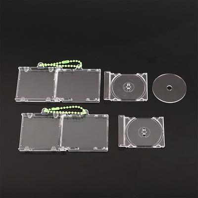 Leeres Album, Mini-CD-Hülle, Schlüsselanhänger, CD-Player, Schlüsselanhänger, peripheres Gedenkalbum, Schlüsselanhänger für DIY-Rucksack-Anhänger