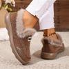 Women's Boots Soft Sole Warm Comfortable Fashionable Versatile Winter Short Boots, Women Shoes