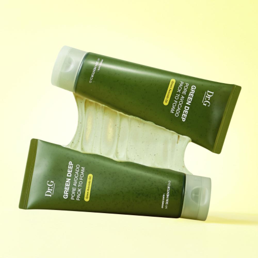 Dr.g Green Deep Pore Avocado Fact Foam 150ml Duo FREE