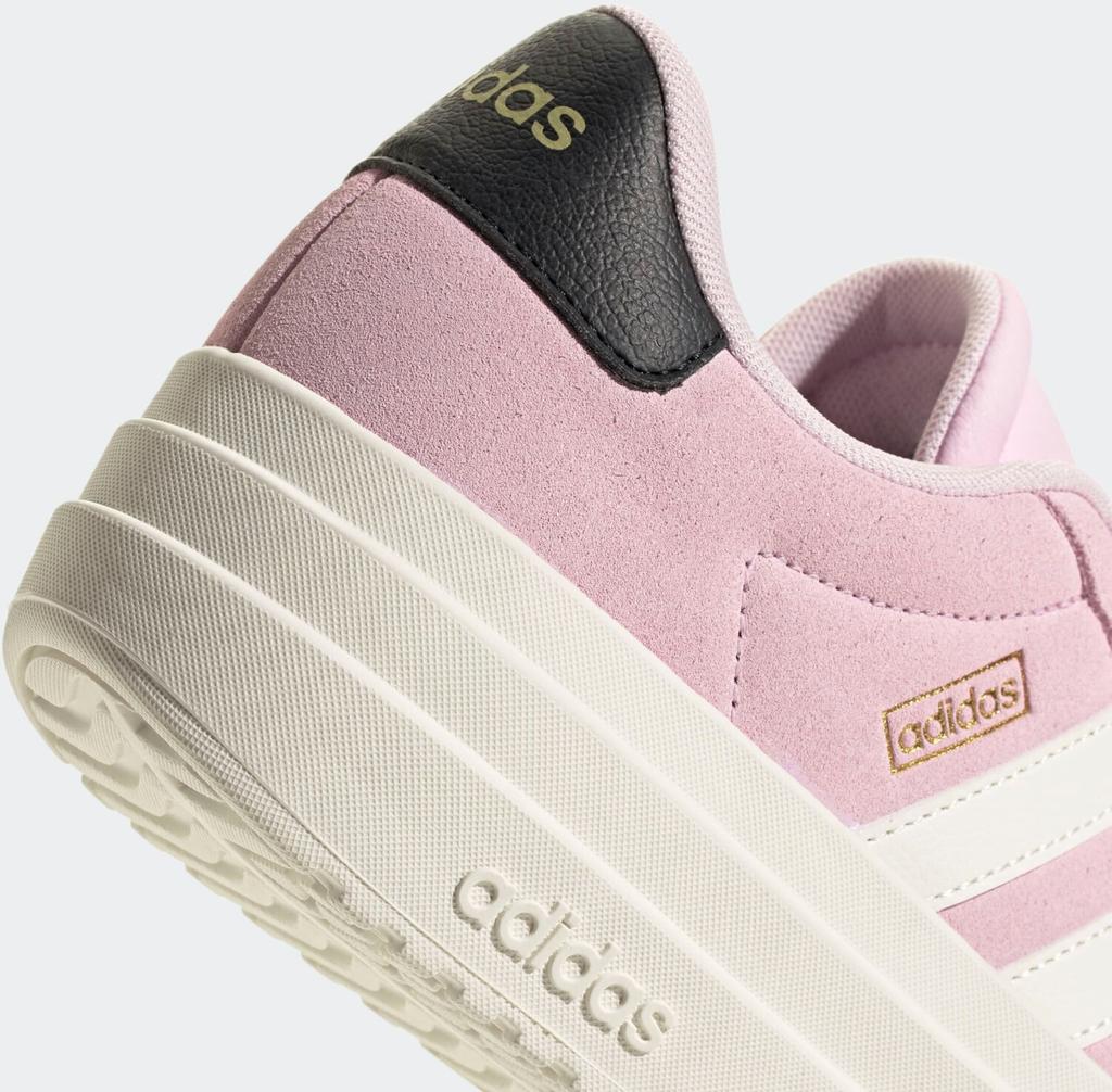 Кроссовки Adidas VL Court Bold Women прозрачный розовый/ядерный белый/ядерный черный