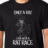 Only A Rat Can Win A Rat Race TShirt Banksy Geek Funny Quote Graffiti Tomlin
