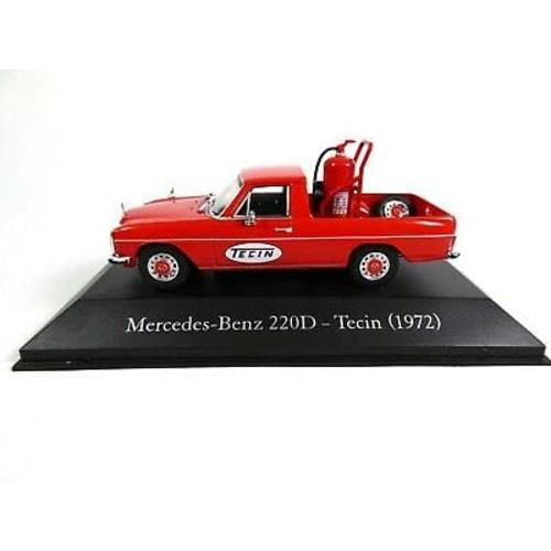 Mercedes-Benz Fire Engine Diecast Car 1/43 Scale BENZ 220D 1972 Pickup Truck with TECIN FIRE ENGINE