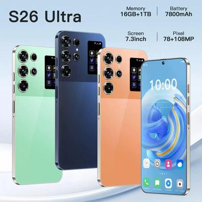 S26 Ultra Grenzüberschreitendes Smartphone - 16GB+1TB, 7,3-Zoll Android, Bestseller