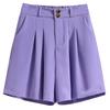 Dimanaf 2025 Plus Size Shorts Summer Women Solid Loose High Waist Casual Short Pants Basic New
