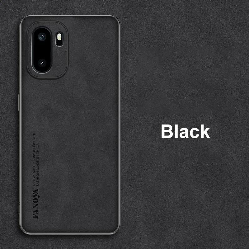 

EUCAGR For OnePlus Ace 6T Luxury PU Leather Phone Case For One Plus Ace 6 5G Ace6 Back Cover Silicone Shockproof Full Protection For OnePlus Ace 6 чёрный