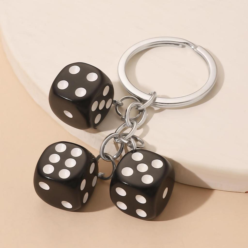 Portachiavi Dado in Resina Palla da Biliardo Infermiera – Regalo Creativo e Ciondolo per Zaino