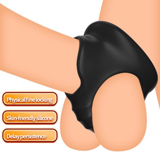 Penis Ring High Elasticity Ergonomic Design Soft Delay Ejaculation Cock Ring Comfortable Male Dildo Foreskin Ejaculation Delay Ring for Lovers