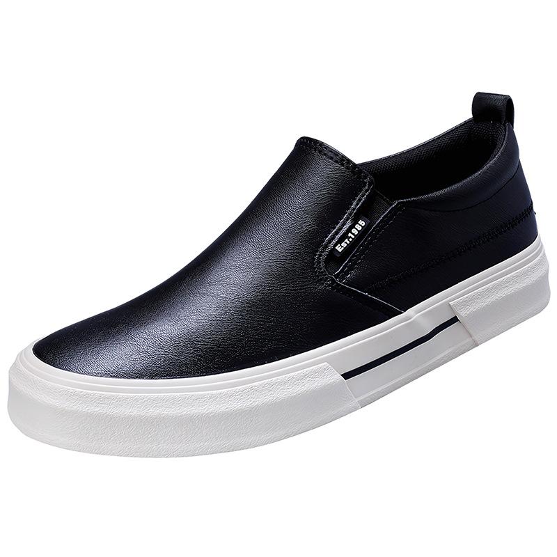 New Spring Men's Shoes Lightweight and Fashionable Leather Shoes for Footwear Old Beijing Men's Shoes Casual Shoes