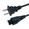 Practical Power Connection Cable Laptop Power Cable 2 Prong Plug Metal Construction Fast Efficient Charging Cables