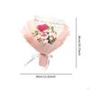 Bouquet of Crochet Flowers Done By Hand, Artificial, Versatile Interior Decoration, Love -knitted