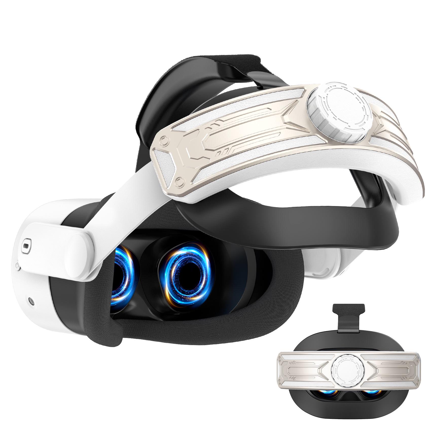 

Adjustable Replacement Headband for Meta Quest 3 Elite Headset VR Accessories розового золота