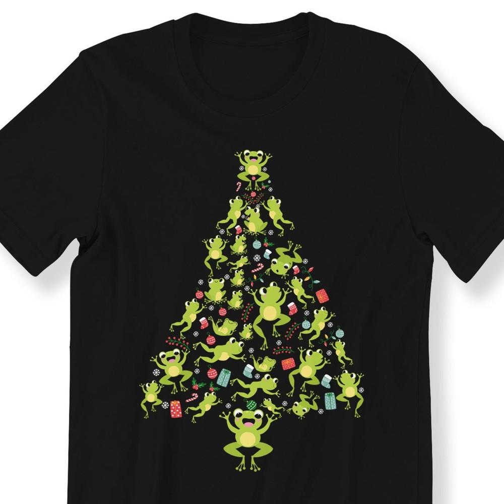 26 Frog Christmas Ornament Tree For Men And Women Unisex T-shirt Frog Lover Unisex T-Shirt XXL