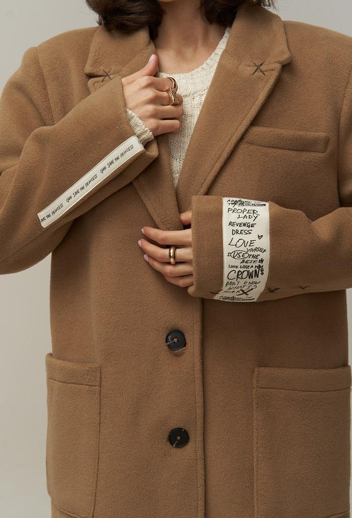 2210 - Mai Collection Anarchy Taba Kaşe Kaban