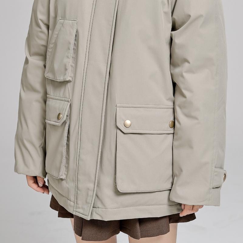 Fashion Winter Coats for Women Plus Size Short Parkas Elegant Loose Thick Warm Outerwears Lady Jackets High Quality