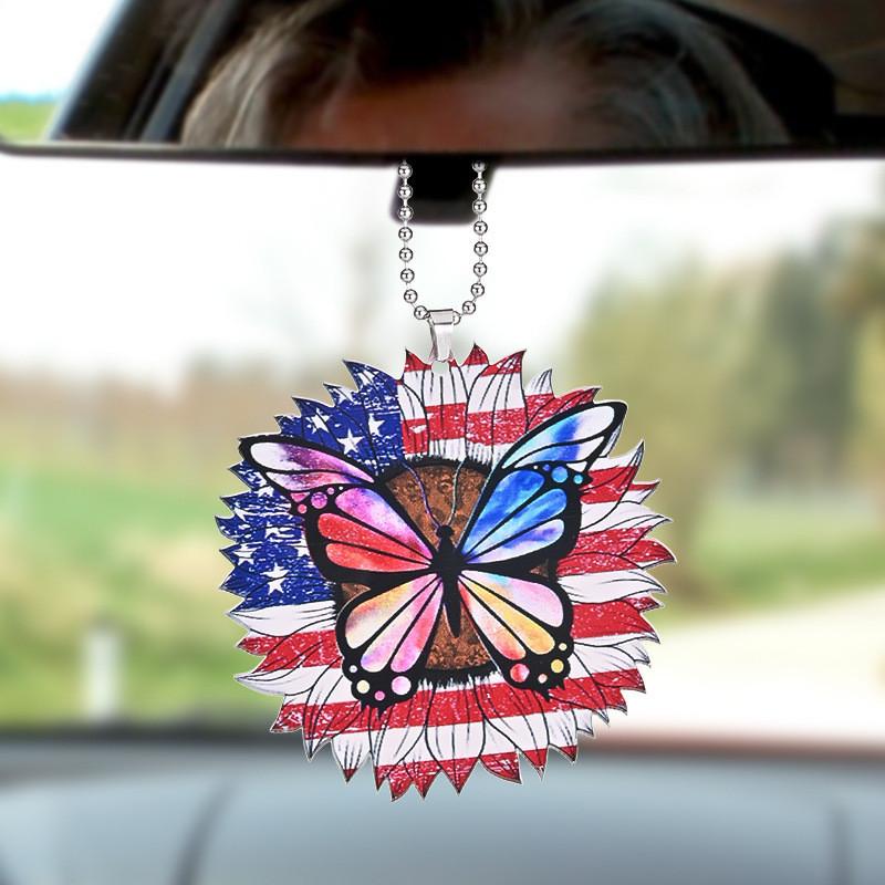 Acrylic Playful Car Decor Quirky Cartoon Hanging Ornament Versatile Bag And Home Use