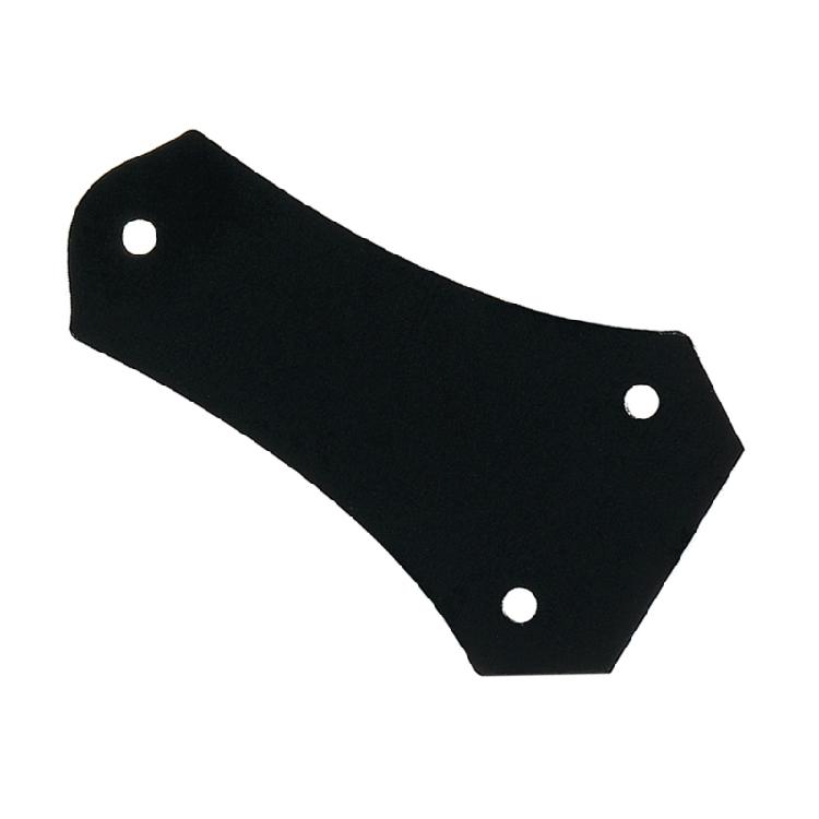 Bullnose Shaped Guitar Trusses Rod Cover Plate 3 Holes Guitar Replacement Accessory No Screws Center Hole Distance 50mm