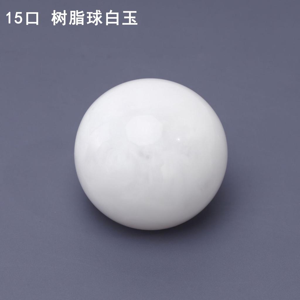 15mm Resin Perfume Bottle Cap, Hand-Polished Sphere & Cylinder Shape, Crimp Neck Spray Lid for Refillable Atomizer