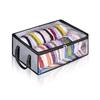 Collapsible Baseball Cap Storage Box, Large Capacity Multifunctional Hat Bag, Can Hold 40 Hats,Suitable for Dormitory Bedroom