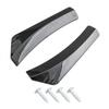 Car Bumper Protector Lip Diffuser Splitter Trim Cover Glossy Carbon Fiber Look