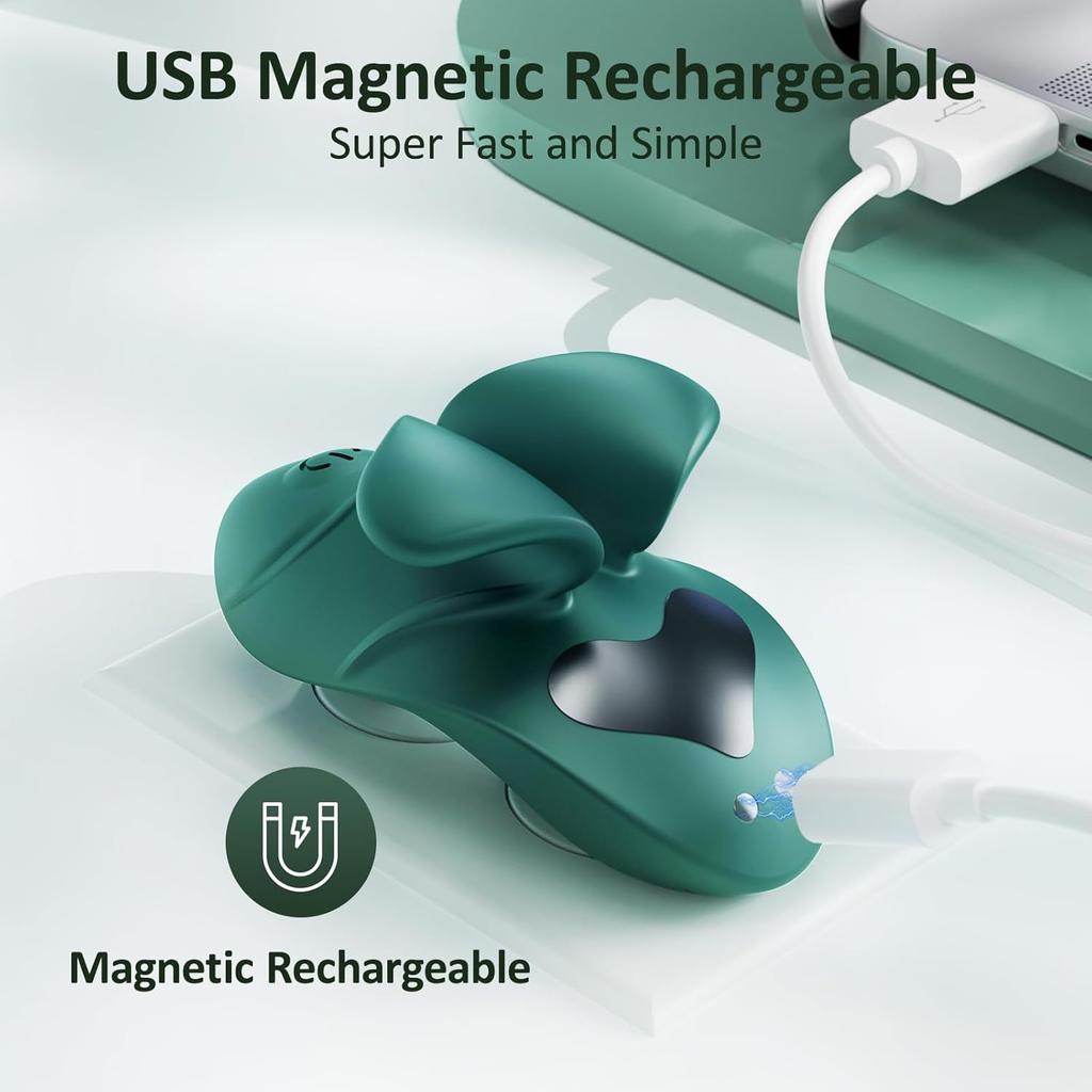 9 Vibrating Modes Finger Vibrators Bullet Nipple G Spot Clitoral Stimulator Toy Rechargeable Clit Vibrator Female Sex Toys for Couples Adult Toys