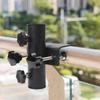 Rust-Resistant Paint Balcony Umbrella Holder Flexible Patio Umbrella Mount  Beach Setting