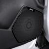 Self-Adhesive 4PCS 3D Aluminum Car Speaker Logo Stickers for Jeep Wrangler Grand Cherokee Compass Auto Interior Decor Accessorie