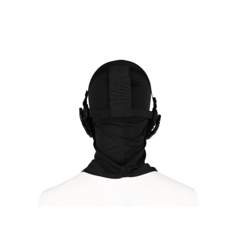 Gutenam Tactical Full Face Mask for Cosplay, Black with Balaclava Included / Airsoft Futuristic Costume Replica Halloween Costume Mask Toy Unisex