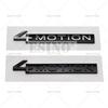 AABIP1 Styling auta 4Motion 3D Zadní kufr Blatník ABS Chrom Zinková slitina Znak Odznak Samolepka pro Volkswagen Tiguan Touareg Tayron
