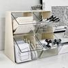 Shelf Organizer Desktop Storage Box Acrylic Transparent Desk Stationery Shelf Office Miscellaneous Sorting Box