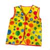 Clown Costume Dot for Men Women Vest Role Play Carnival Party Supplies