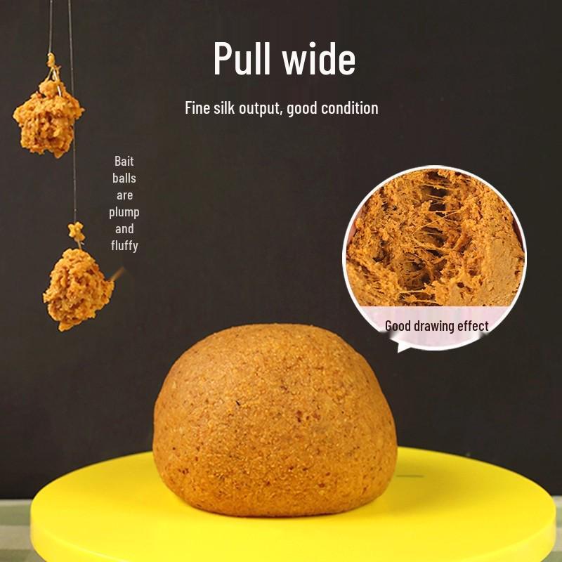 Verbesserter dehnbarer Weizenprotein-Köder für Karauschen und Graskarpfen - Spezielle Knetformel