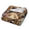 Funny Dog Selfie Flannel Blanket Winter  Super Soft Throw Blanket for Girls Boys Outdoor Comfortable Bedspread Sofa Bed Cover