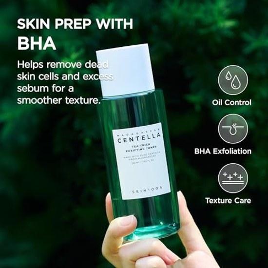 SKIN1004 Tea-Trica Purifying Toner 210ml / Tea Tree + Cica Soothing Lotion