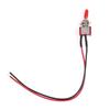 2/5Pcs Mini 2 Pin Led Lights For Car Accessories Switch On/Off Spst 3A 250V 6A 125V With Pre-Soldered Toggle Truck Wires Off