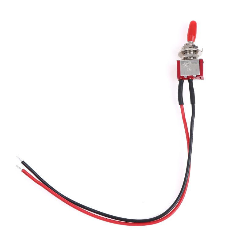 2/5Pcs Mini 2 Pin Led Lights For Car Accessories Switch On/Off Spst 3A 250V 6A 125V With Pre-Soldered Toggle Truck Wires Off