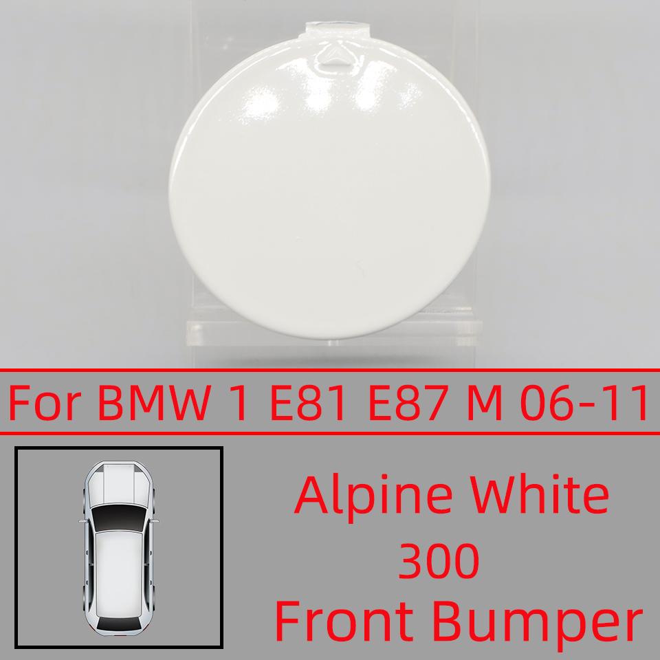 Car Accessories For BMW 1 E81 E82 E87 E88 M-Bumper 2006-2013 Front Bumper Tow Hook Eye Cover Cap High Quality Spray Paint