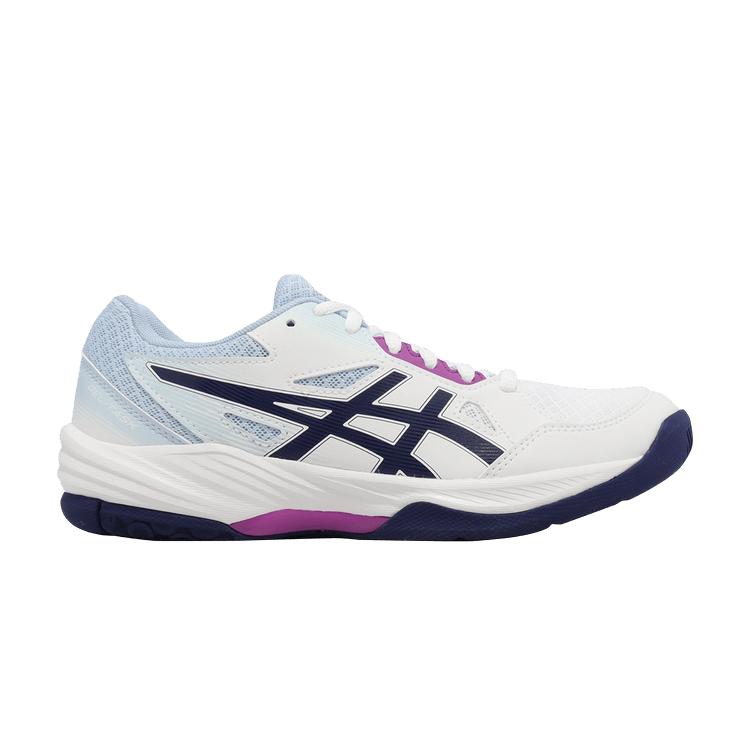 Asics Gel Task 3 White Dive Blue Women Sneakers 1072A082-101