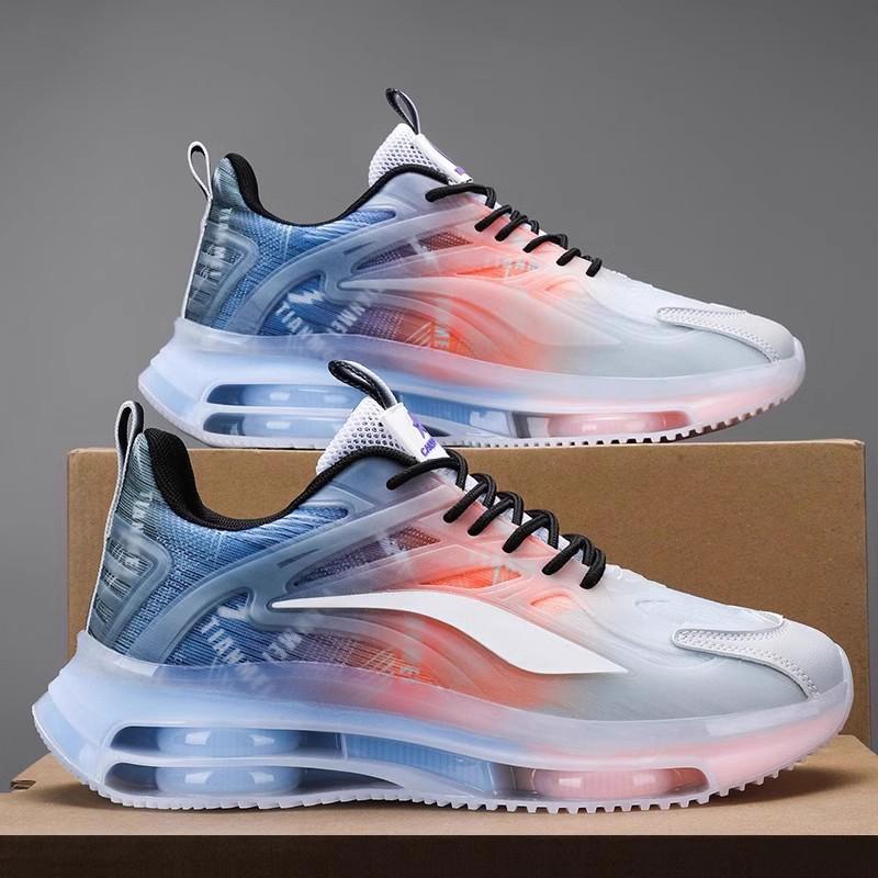 Putian autumn and winter breathable casual heightening air cushion velvet cotton shoes running sports dad trendy shoes