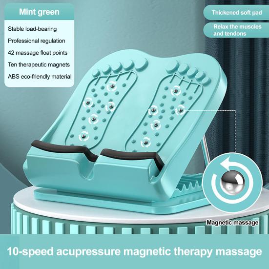 Calf Stretcher Slant Board 10 Levels Adjustable Foot Massage Physical Therapy Incline Board Men Women Ankle Mobility Training Workout Wedge
