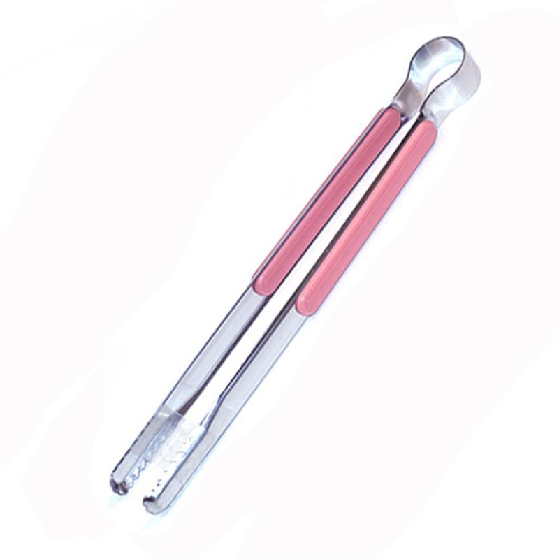 Korean BBQ Tongs Stainless Steel Food Tongs Barbecue Grill Meat Tongs Salad Bread Toast Clip Ice Tongs Kitchen Cooking Utensils