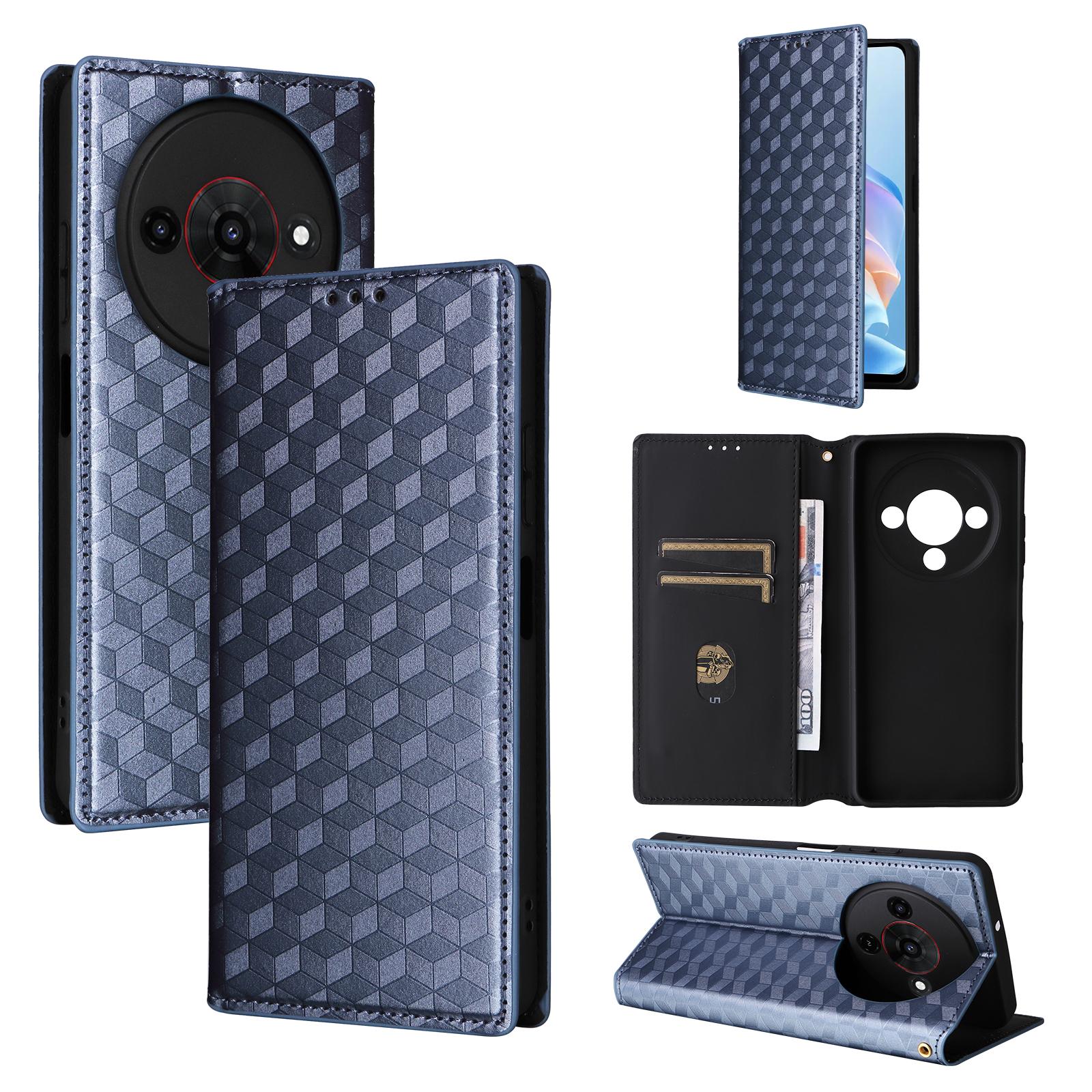 

Flip Cover for ZTE Blade A76 PU Leather Full-Body Protection With [RFID Blocking] Shockproof Durable Retro Phone Case for ZTE Blade A76 чорний