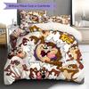 Tazmanian Devil Pattern Bedding,Quilt Set Quilt Cover Pillowcase Home Birthday Gift (1 * duvet cover + 2 * pillowcase, without core)