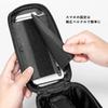 ROCKBROS Frame Top Tube Integrated Smartphone inch Easy to use for large TPU High Sensitivity Touch Reflective Effect Bag, Bag, Bicycle, Holder,