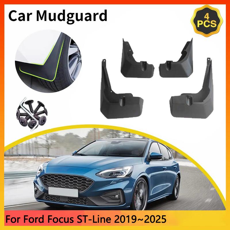 For Ford Focus ST-Line ~2025 C519 SA ST MK4 Car Mudguards Mudflap Mudguard Splash Guards Mud Flaps Fender Auto Accessories